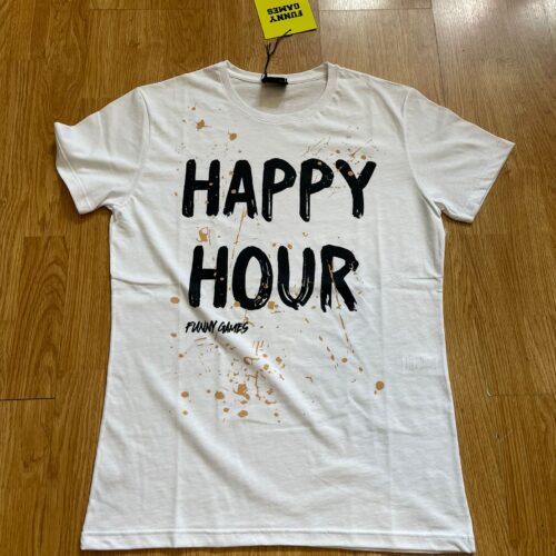 T-SHIRT UOMO FUNNY GAME '' HAPPY HOUR ''