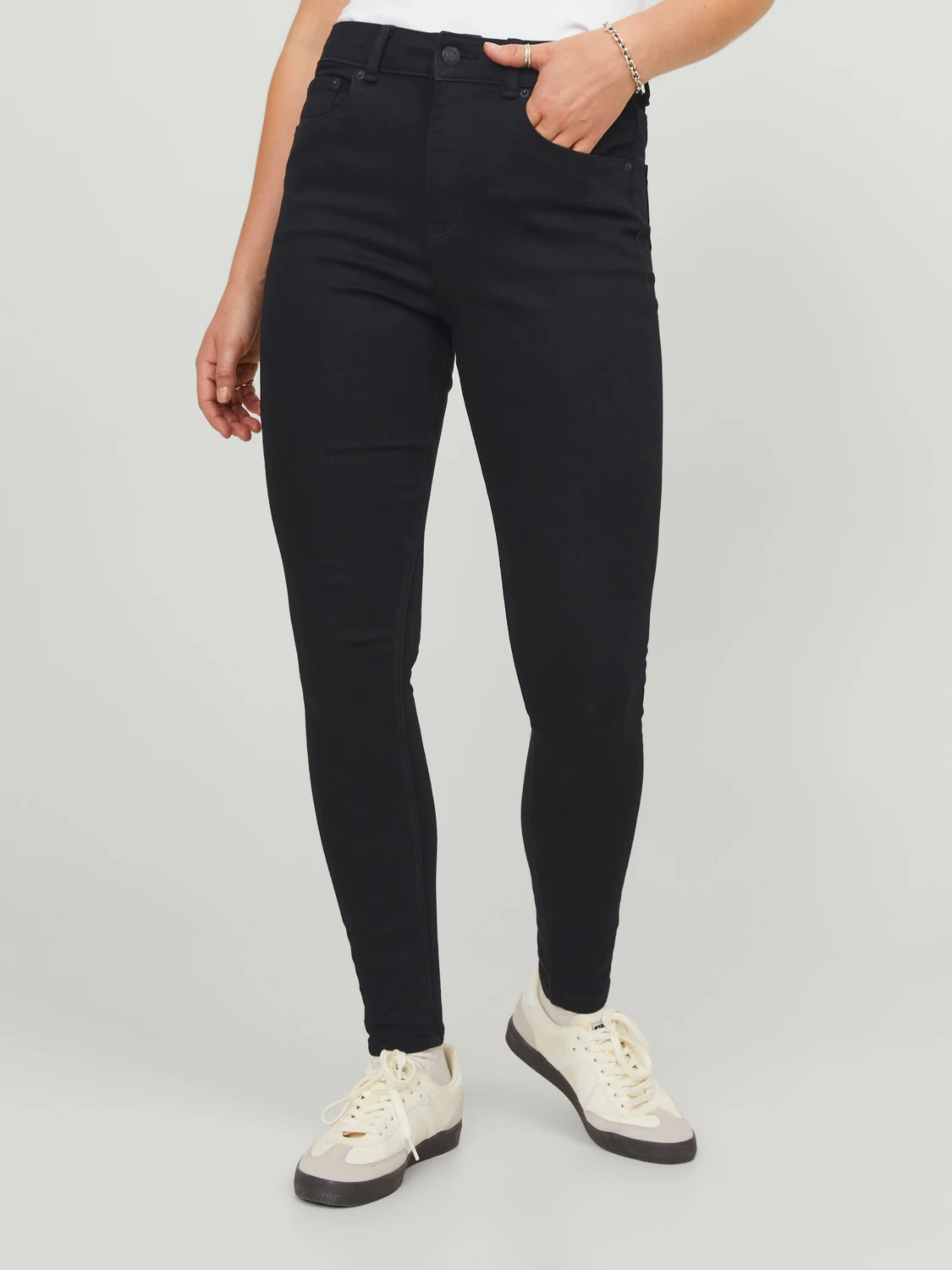 JEANS DA DONNA SKINNY NERO JJXX JXVIENNA