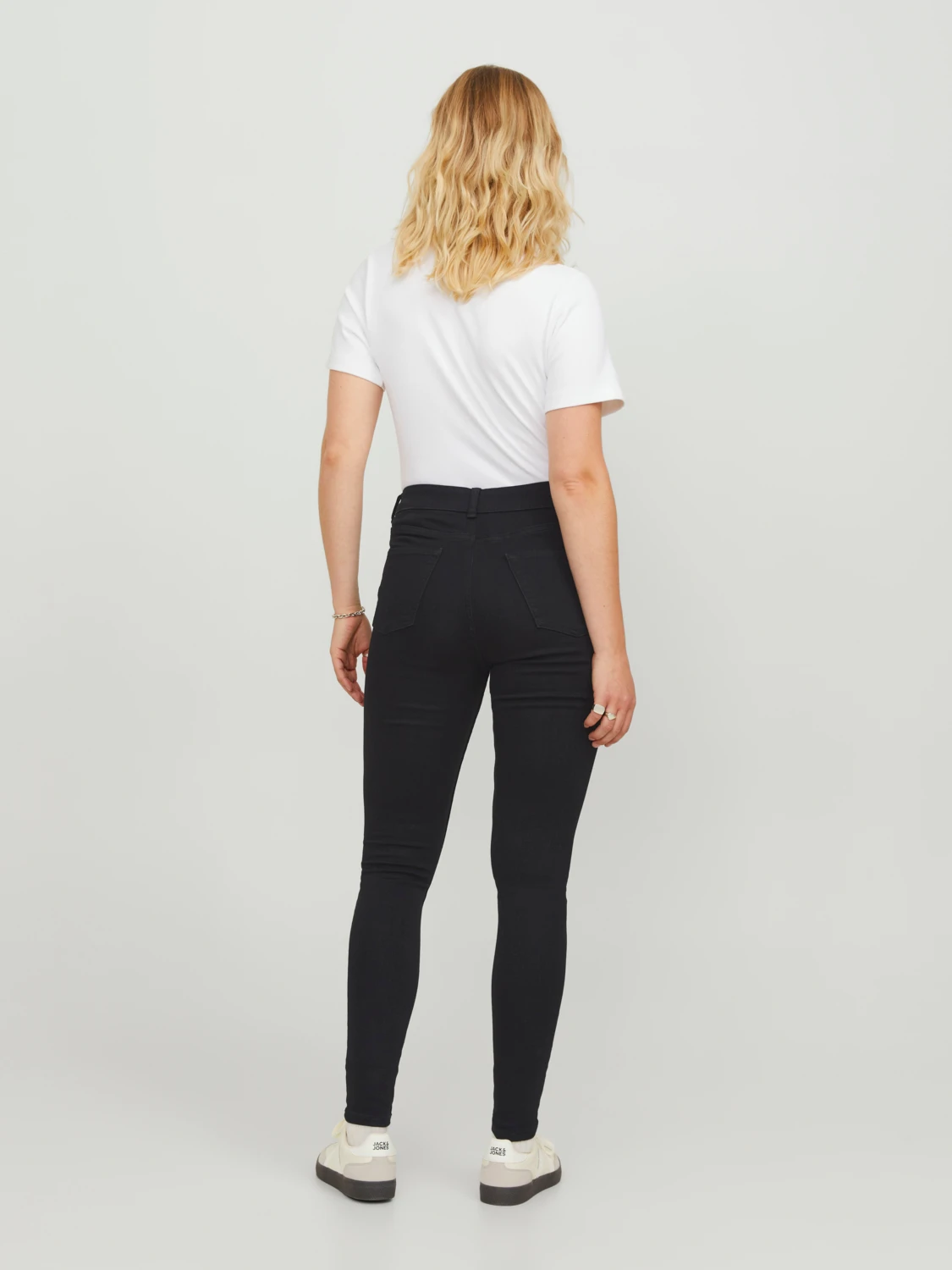 JEANS DA DONNA SKINNY NERO JJXX JXVIENNA - immagine 2
