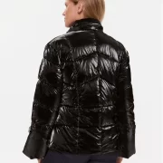 GIUBBOTTO DA DONNA GUESS NERO LUCIDO W3BL25 WFR90 - immagine 3