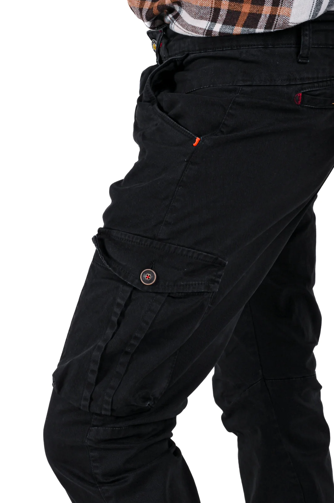 PANTALONE CARGO CON TASCONI DISPLAJ ART CEZANNE MOLLA - immagine 3