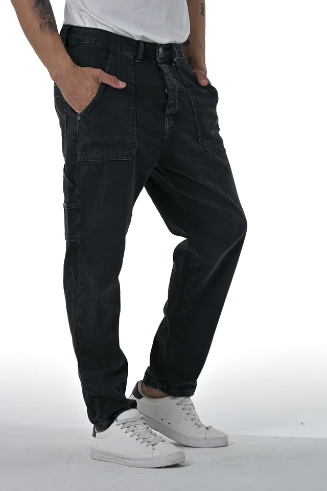 JEANS UOMO DISPLAJ ART PEOPLE BULL NERO