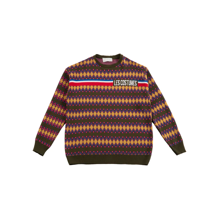 MAGLIA UOMO LES COSTUMES FANTASIA A ROMBI