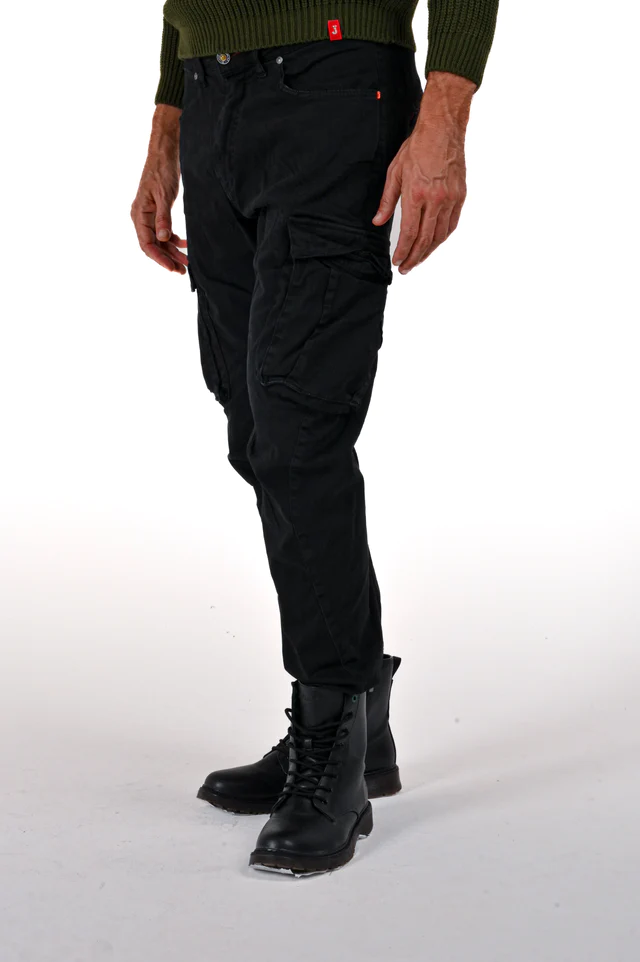 PANTALONE CARGO DISPLAJ EXTREME NERO