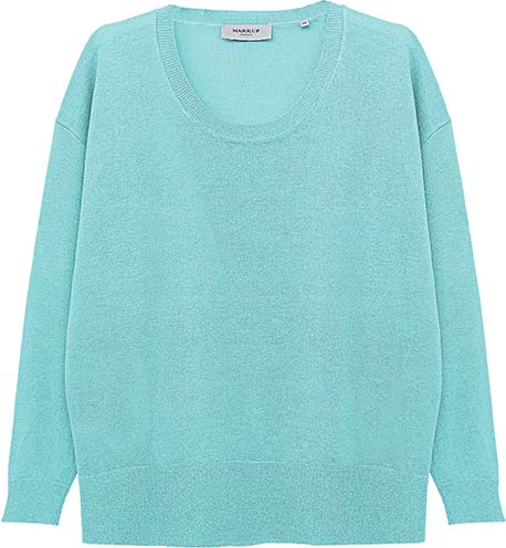 MAGLIA DA DONNA MARKUP IN VISCOSA LUREX MW10014