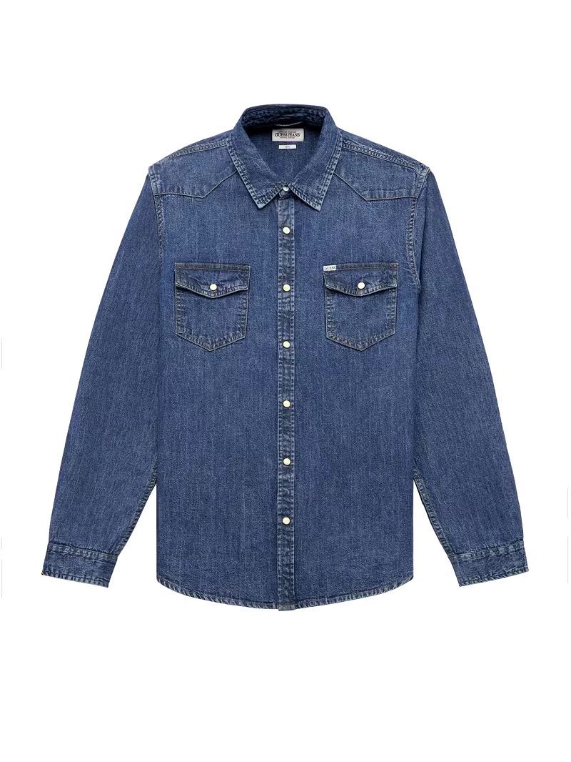CAMICIA JEANS GUESS DA RAGAZZO M4YH55D5EI1 - immagine 2