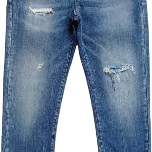 JEANS UOMO MARKUP REGULAR FIT CON ROTTURE MK795016