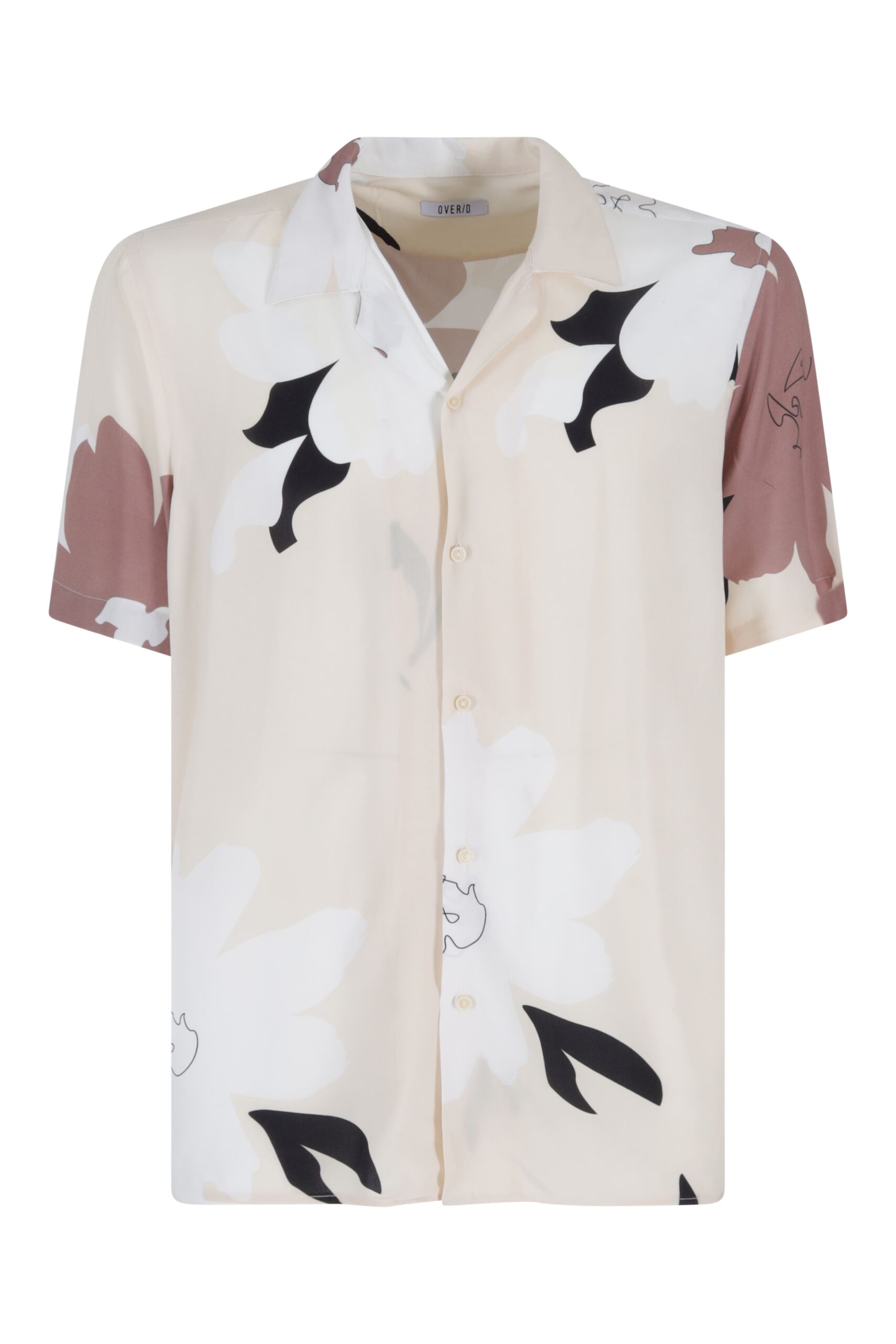 CAMICIA DA UOMO IN VISCOSA A FANTASIA FIORI OE1S2S5C29