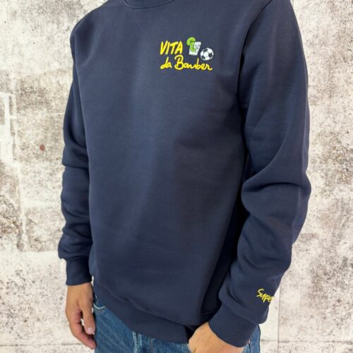 FELPA DA UOMO SUPERCULTURE VITA DA BOMBER