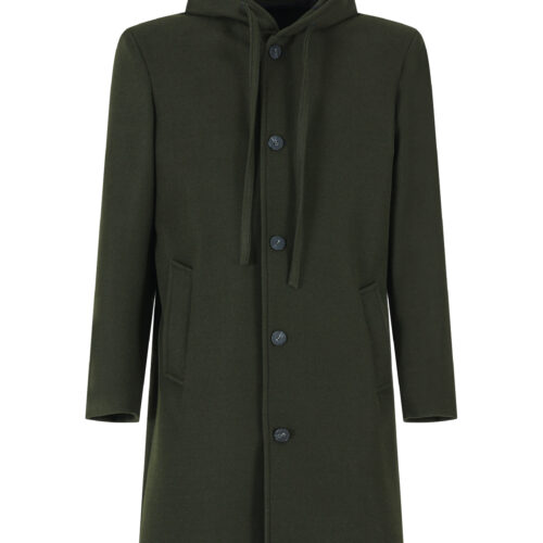 CAPPOTTO UOMO OVER-D CON CAPPUCCIO OE1F2W5K06