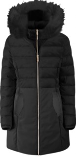 GIUBBOTTO DONNA MARKUP IN TESSUTO TECNICO E PELLICCIA MW9640056