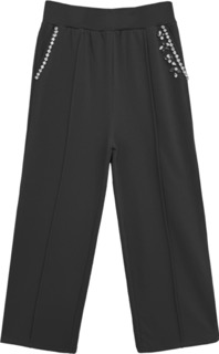 PANTALONE TUTA A PALAZZO MARKUP CON GIOIELLI MW9620011